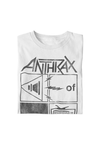 Anthrax - Frequency T-Shirt - White