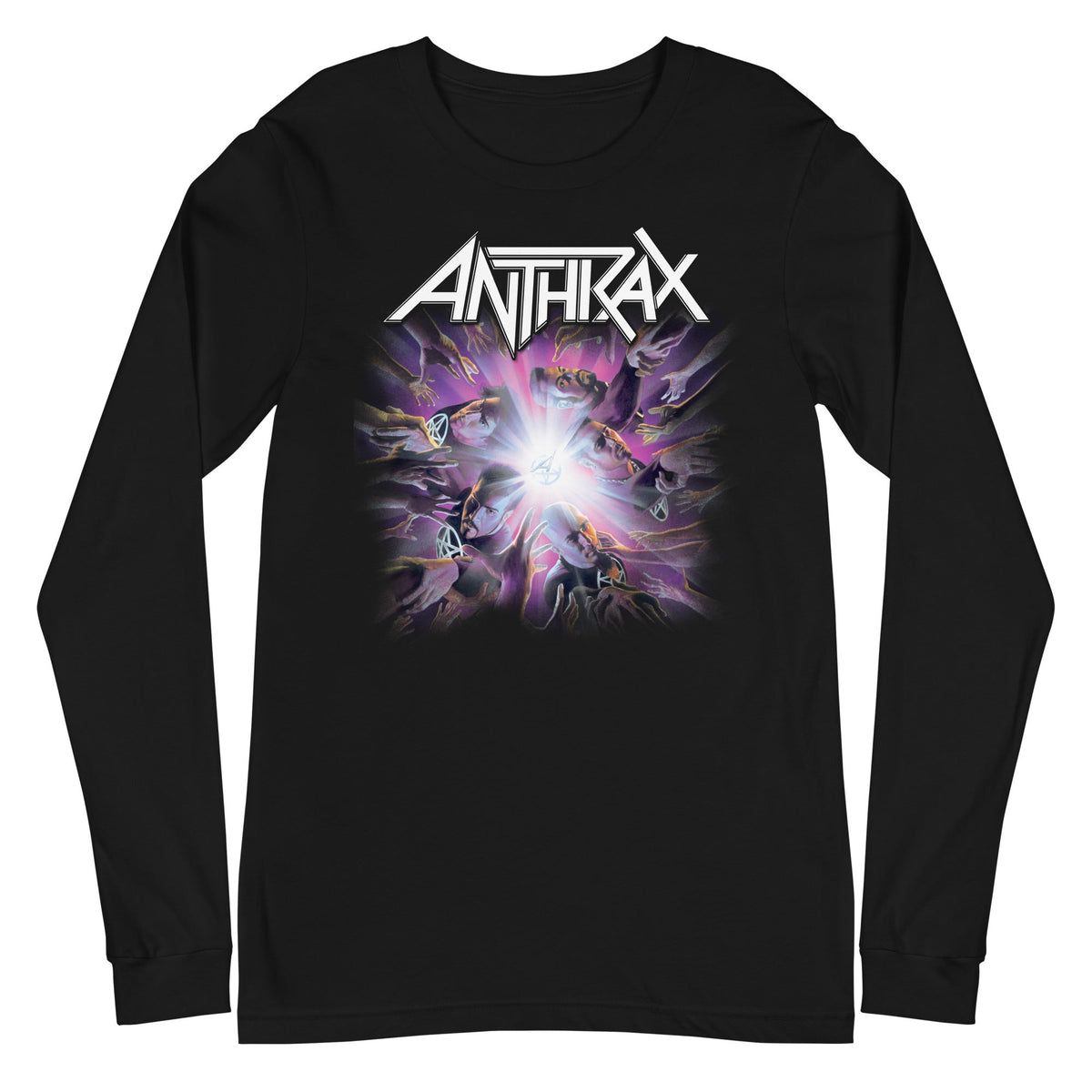 Anthrax - Galaxies Long Sleeve T-Shirt - Black