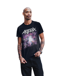 Anthrax - Galaxies T-Shirt - Black