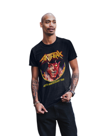 Anthrax - Half Devil T-Shirt - Black