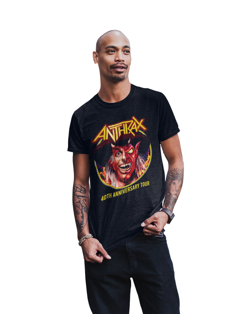 Anthrax - Half Devil T-Shirt - Black