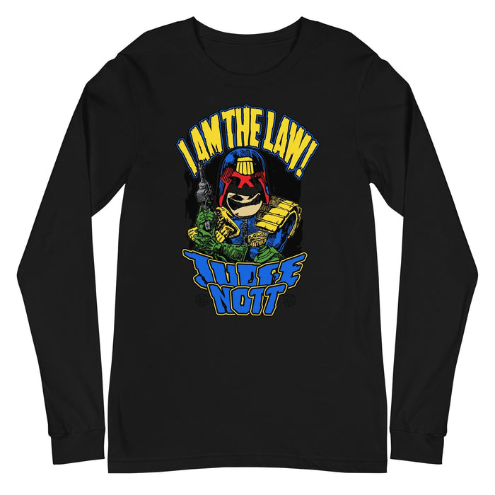 Anthrax - I Am The Law Long Sleeve T-Shirt - Black