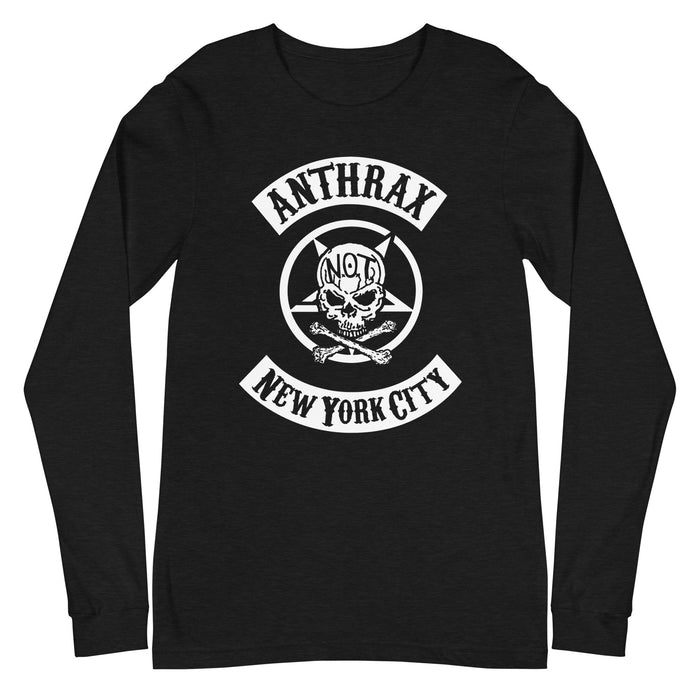 Anthrax - New York City Long Sleeve T-Shirt - Black