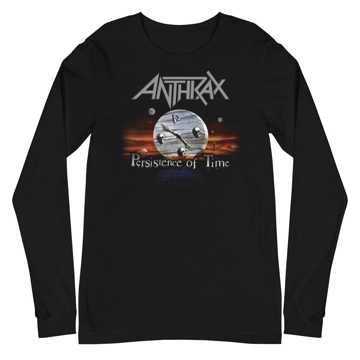 Anthrax - Peristence of Time Long Sleeve T-Shirt - Black