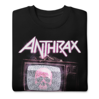 Anthrax - Skull TV Sweatshirt - Black