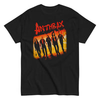 Anthrax - Slanted Band T-Shirt - Black