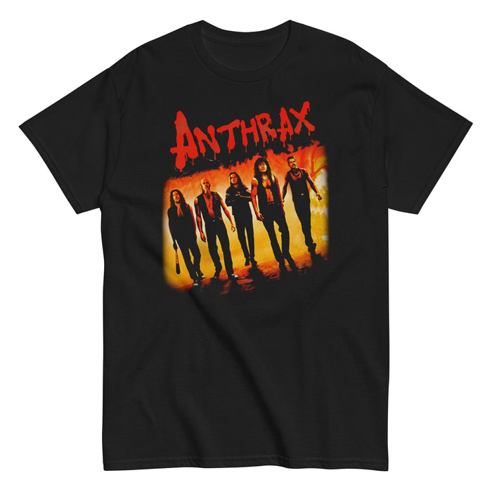 Anthrax - Slanted Band T-Shirt - Black