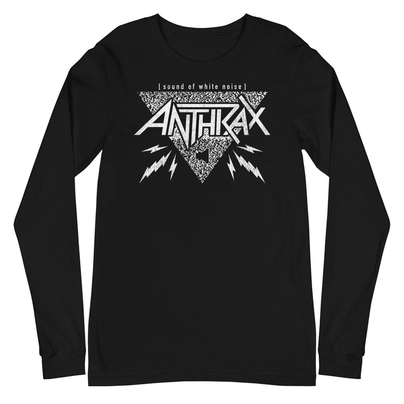 Anthrax - Sound Of White Noise Long Sleeve T-Shirt - Black