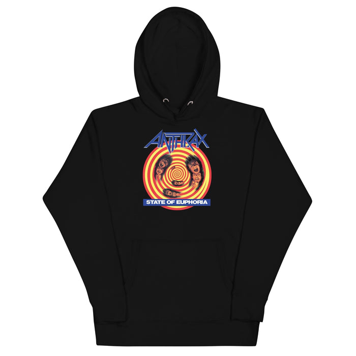 Anthrax - State Of Euphoria Hoodie - Black