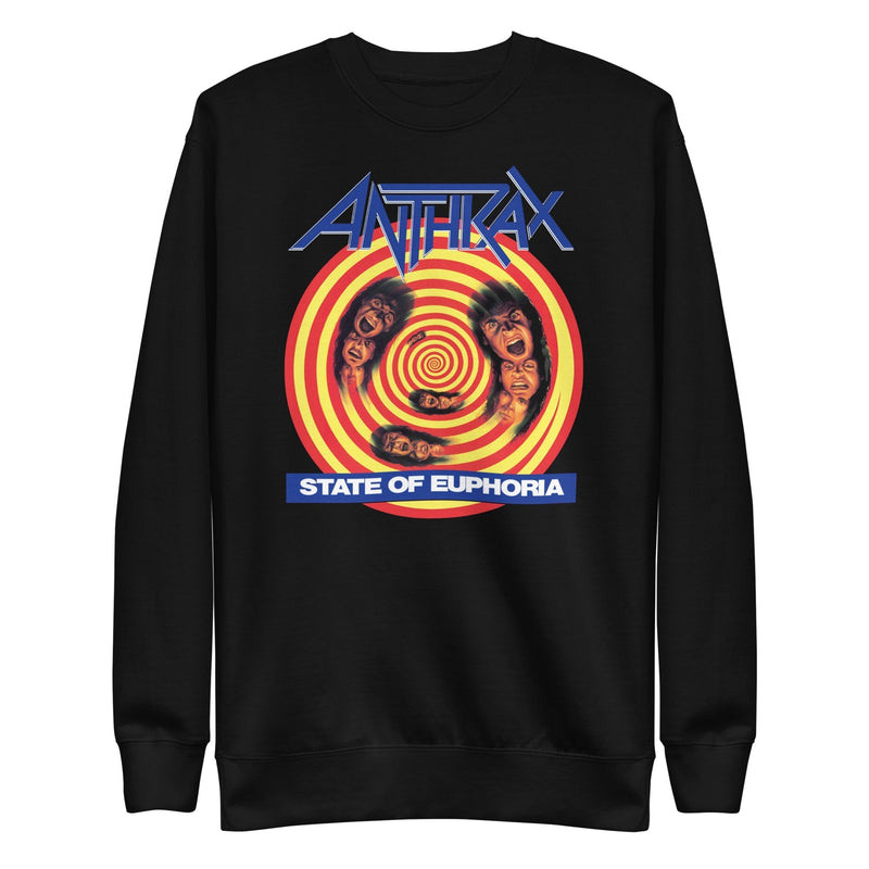 Anthrax - State Of Euphoria Sweatshirt - Black