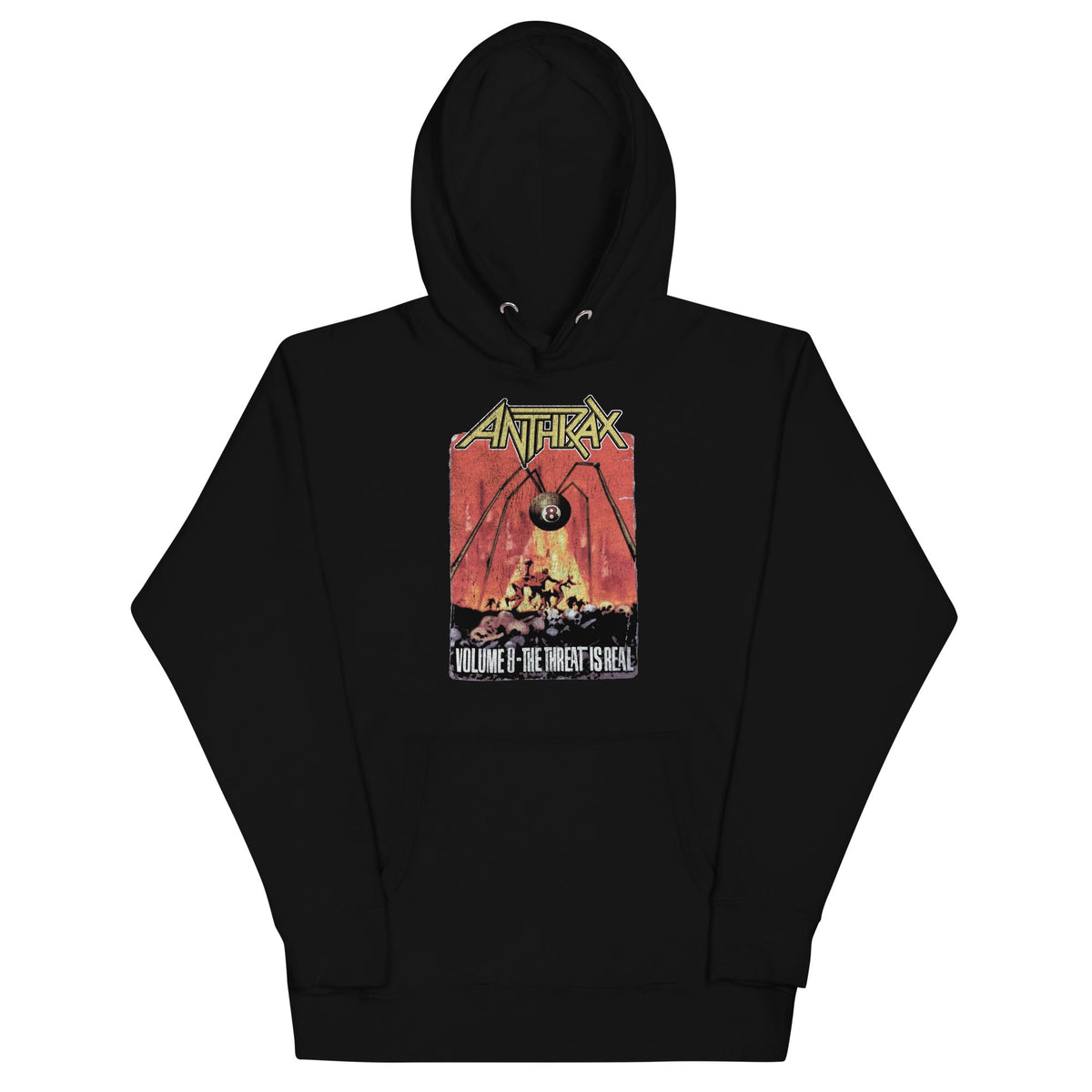 Anthrax - The Threat Is Real Hoodie - Black