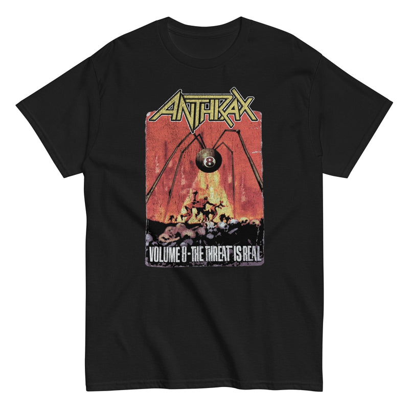 Anthrax - The Threat Is Real T-Shirt - Black