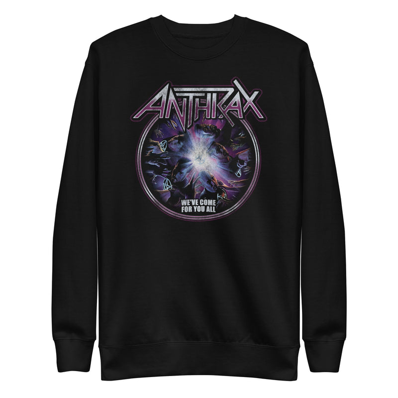 Anthrax - We've Come For You All Sweatshirt - Black