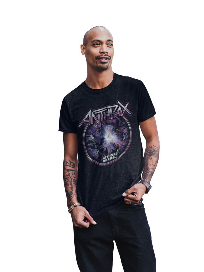 Anthrax - We've Come For You All T-Shirt - Black