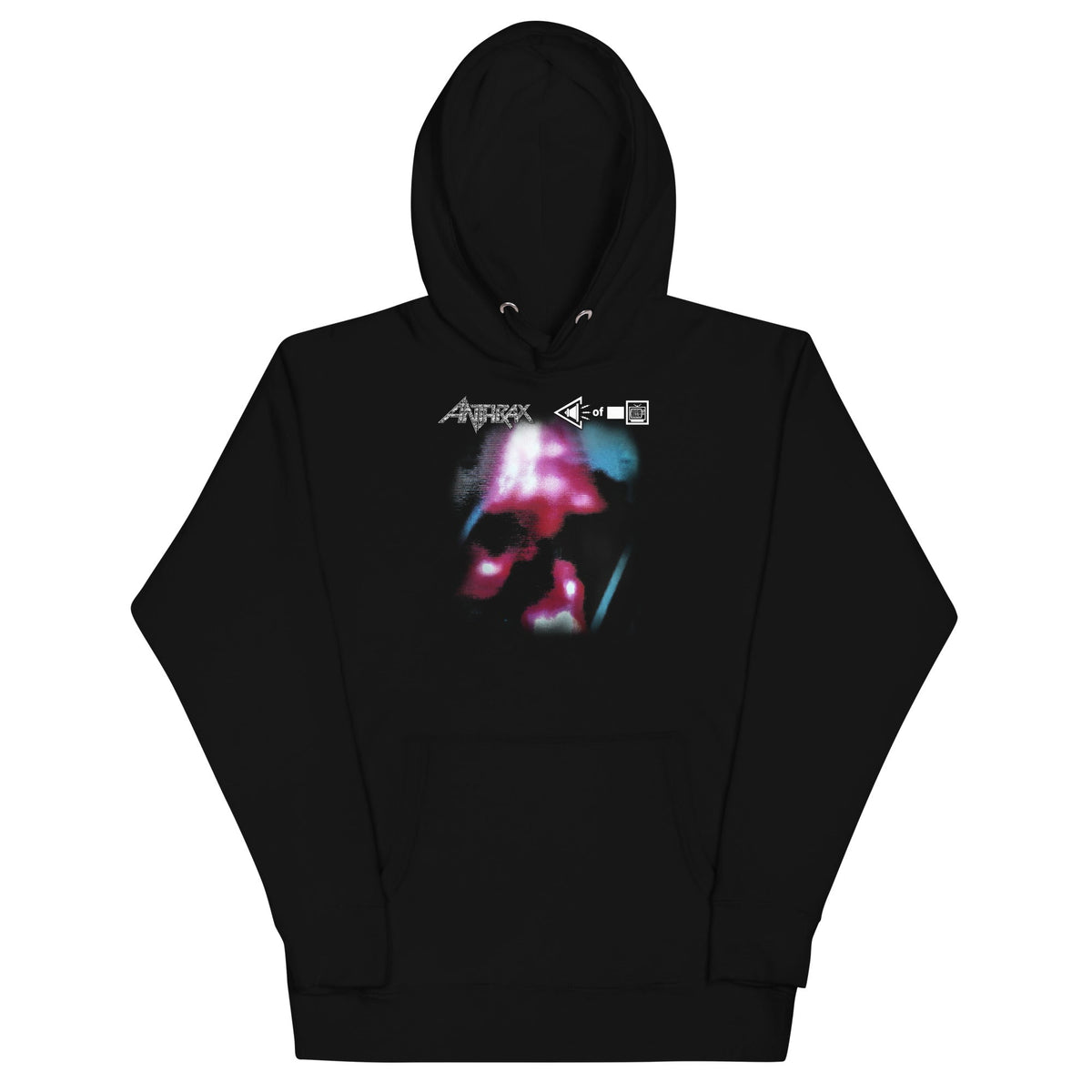 Anthrax - White Noise Hoodie - Black