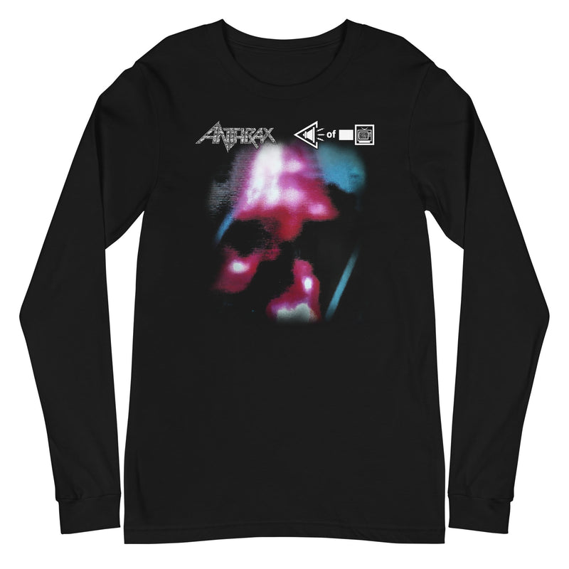 Anthrax - White Noise Long Sleeve T-Shirt - Black