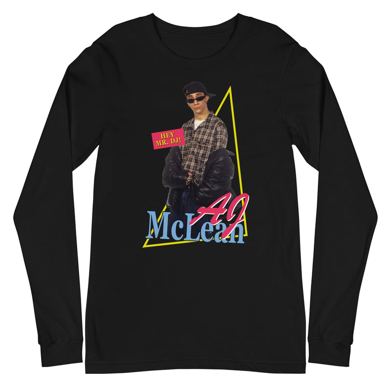 Backstreet Boys - Aj McLean Long Sleeve T-Shirt - Black