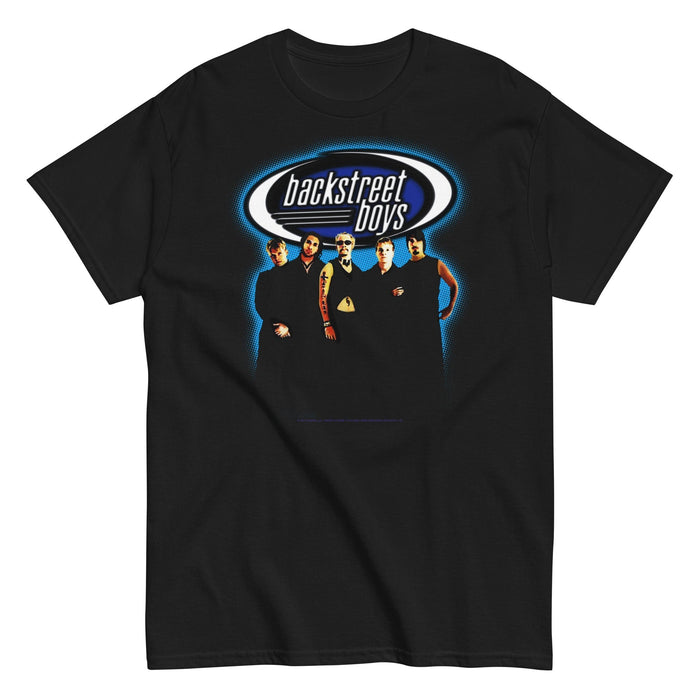 Backstreet Boys - Blue Glow T-Shirt - Black