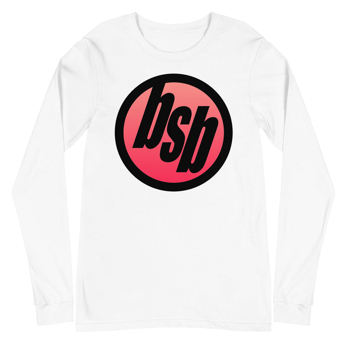 Backstreet Boys - BSB Black Long Sleeve T-Shirt - White