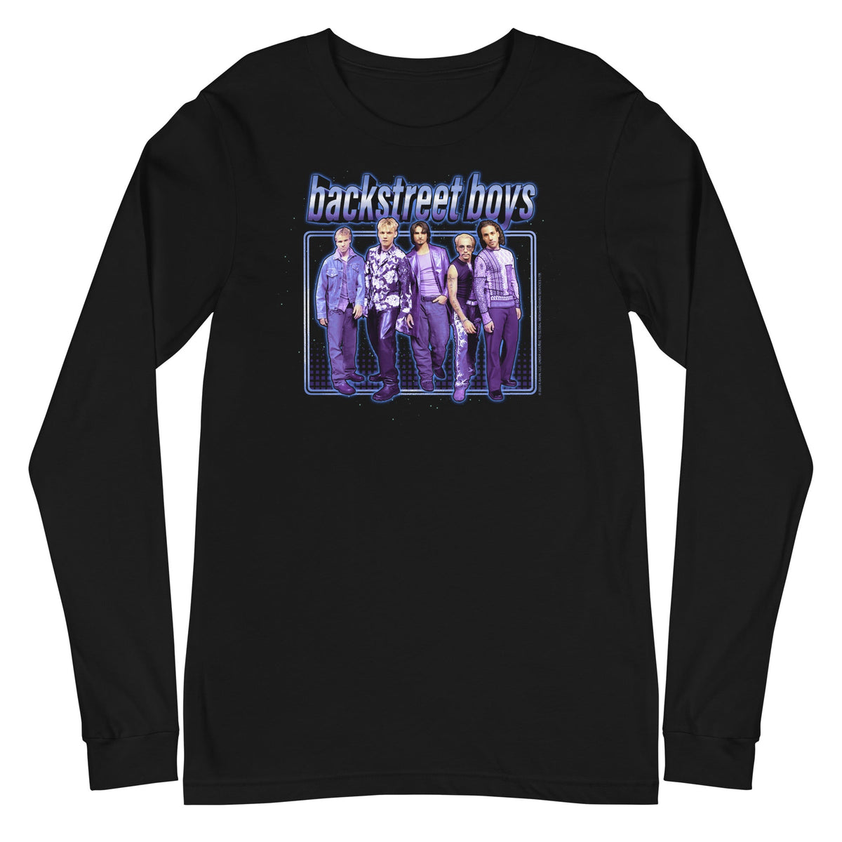 Backstreet Boys - Glow Long Sleeve T-Shirt - Black