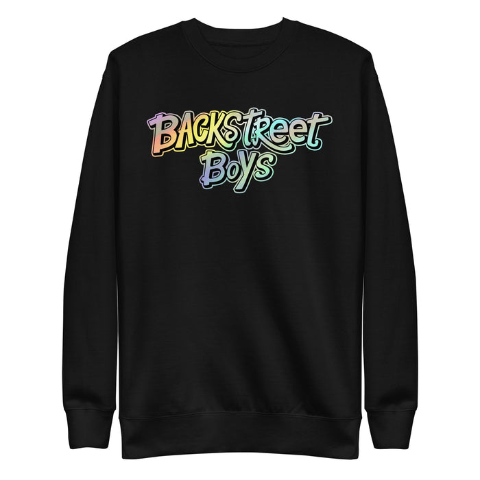 Backstreet Boys - Gradient Logo Sweatshirt - Black