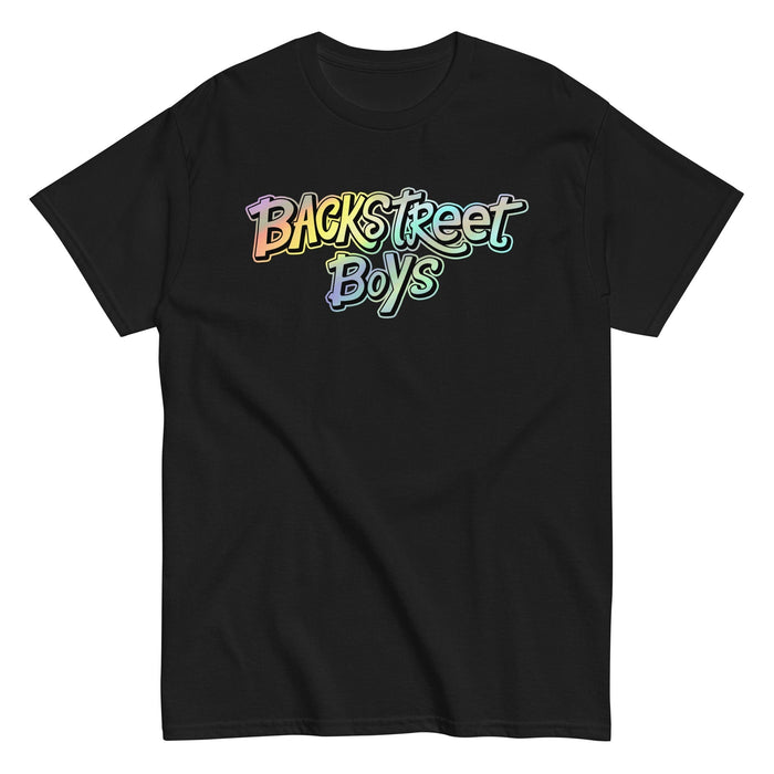 Backstreet Boys - Gradient Logo T-Shirt - Black