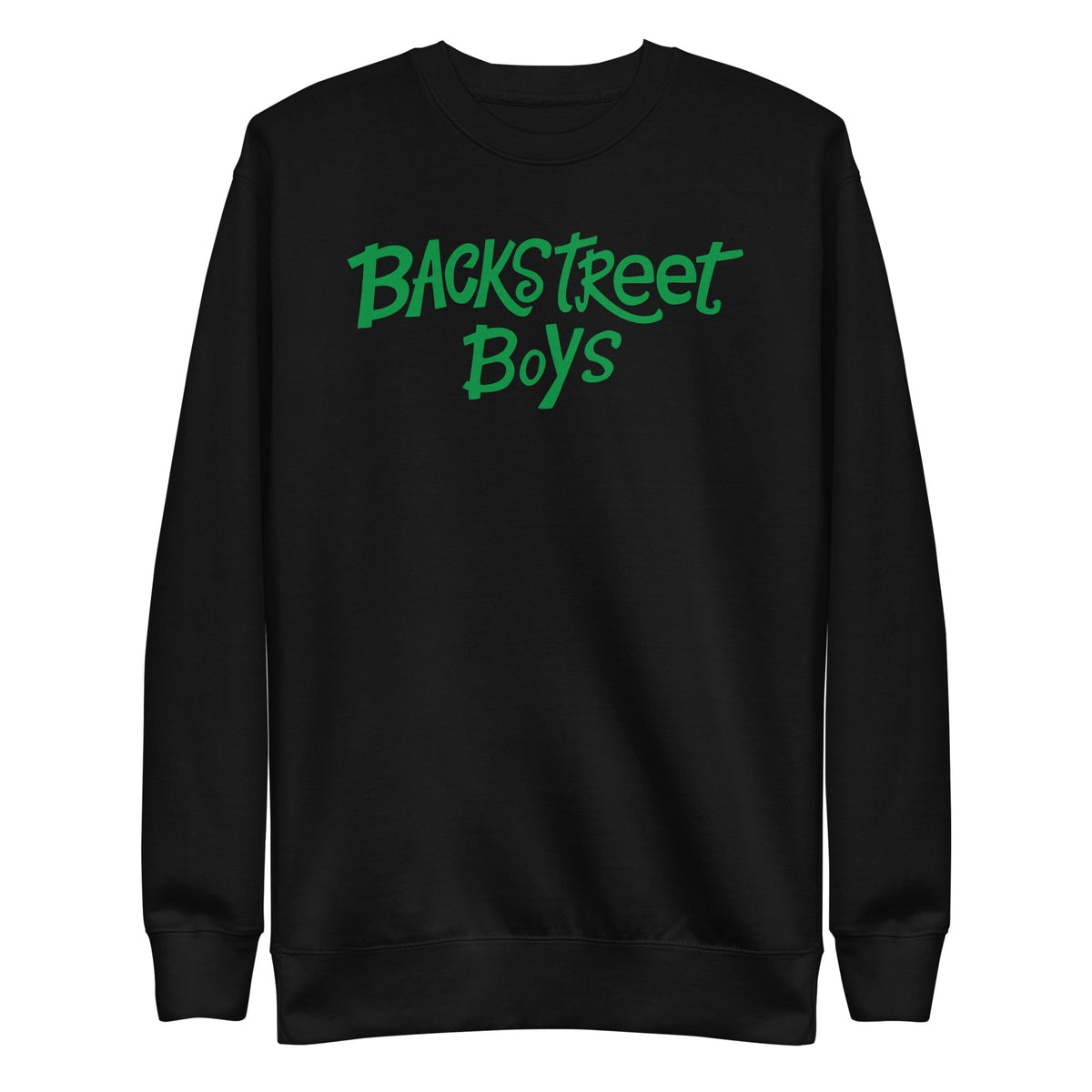 Backstreet Boys - Green Logo Sweatshirt - Black