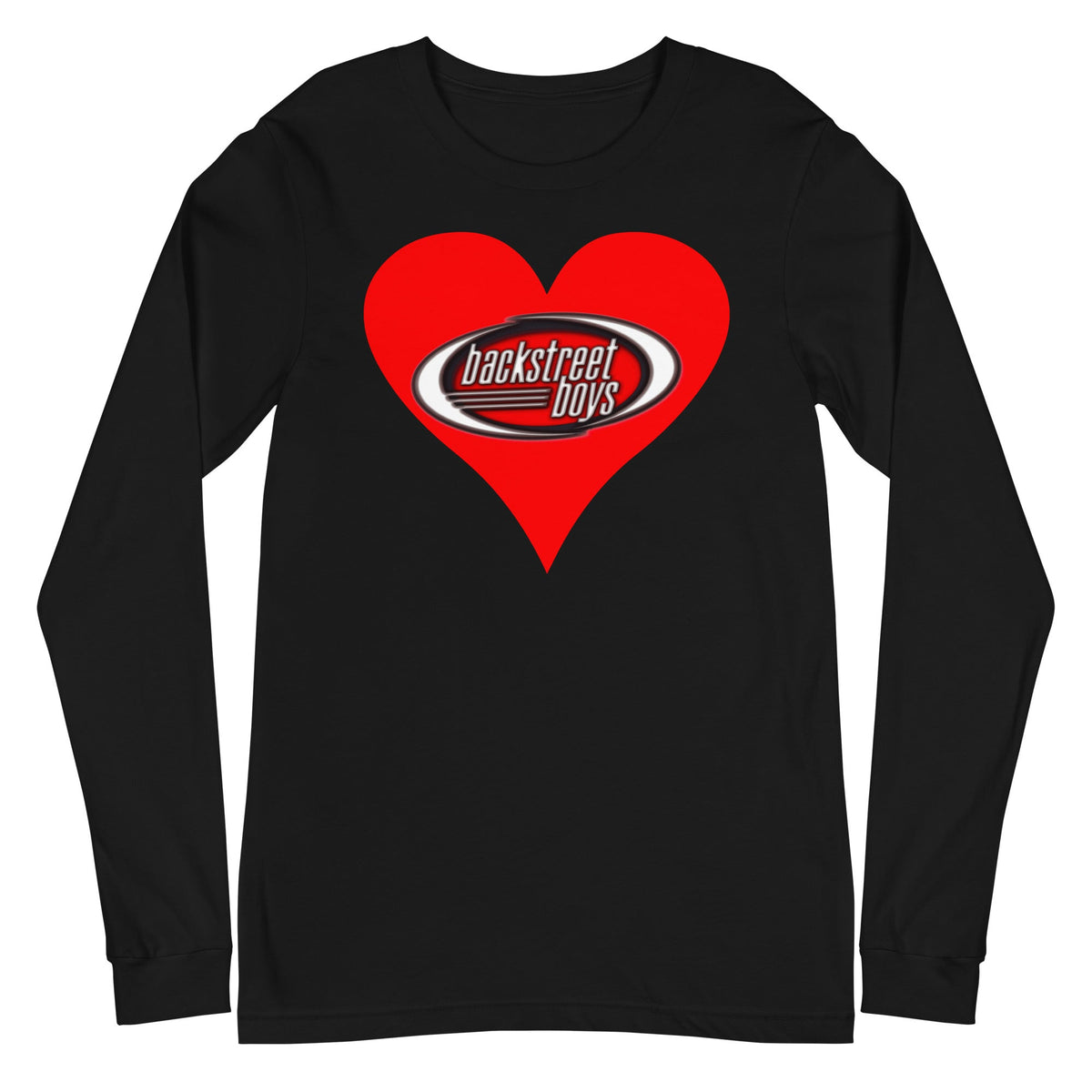 Backstreet Boys - Heart Long Sleeve T-Shirt - Black