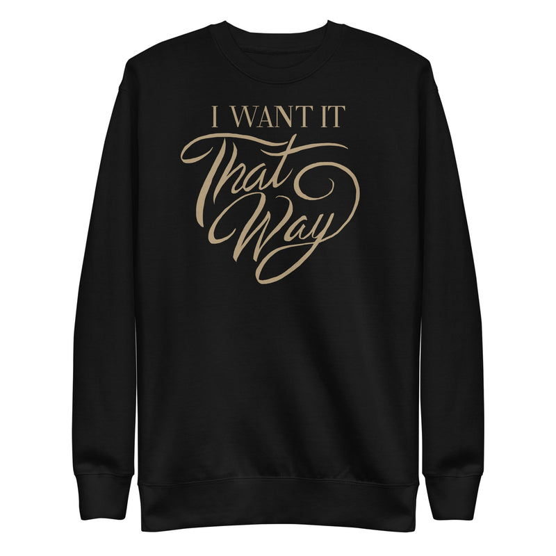 Backstreet Boys - I Want it That Way Sweatshirt - Black