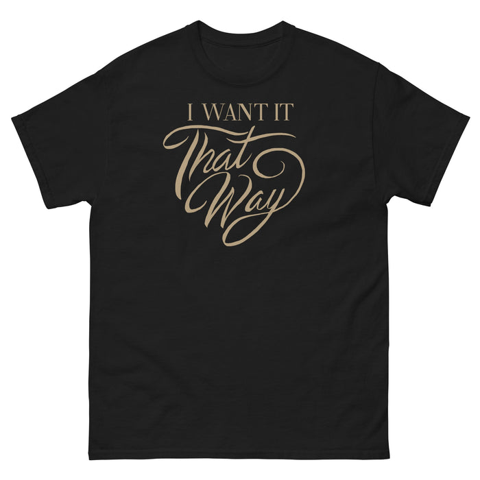 Backstreet Boys - I Want it That Way T-Shirt - Black