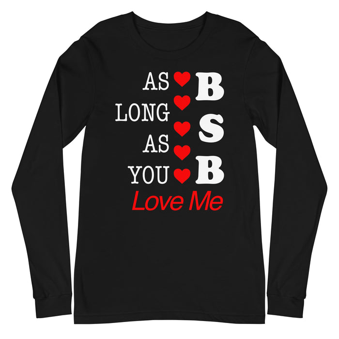 Backstreet Boys - Love Me Long Sleeve T-Shirt - Black