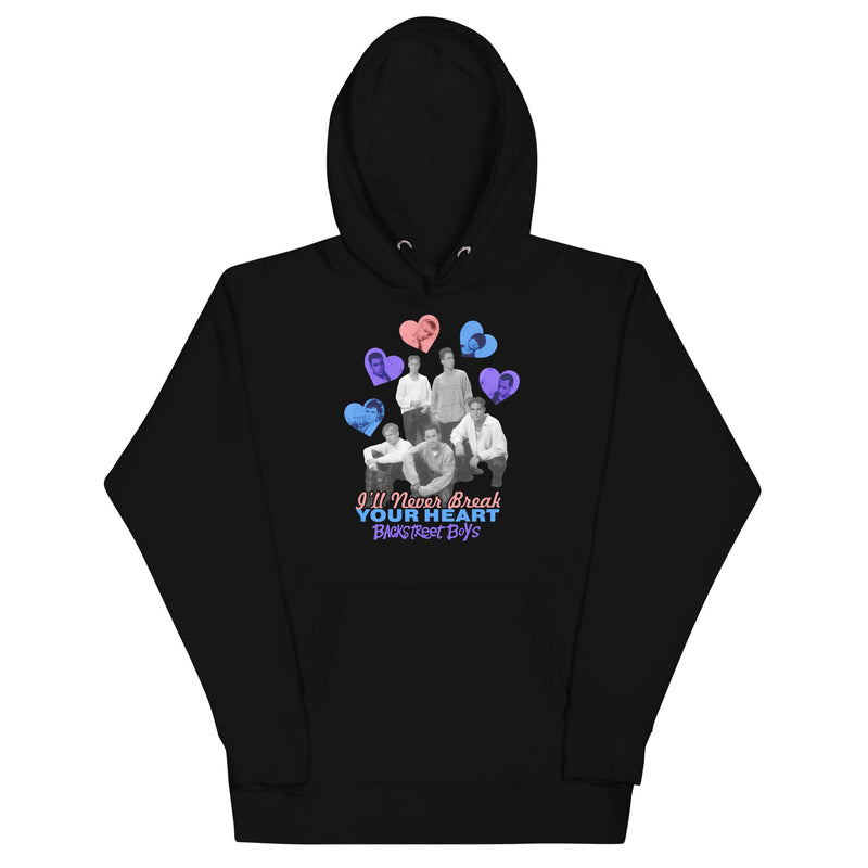 Backstreet Boys - Never Break Your Heart Hoodie - Black