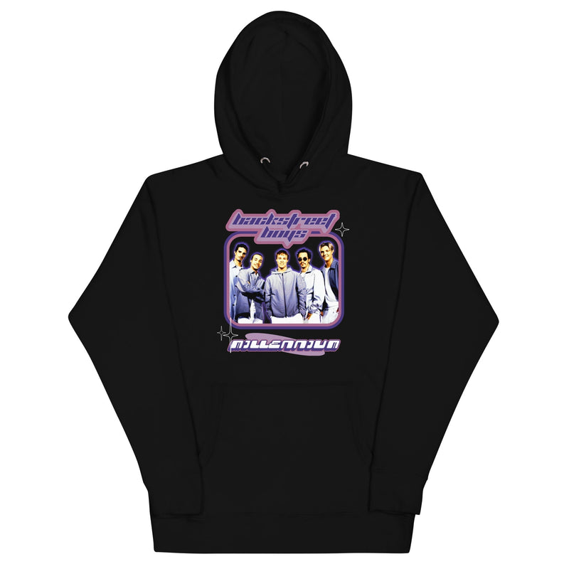 Backstreet Boys - Purple Y2K Hoodie - Black