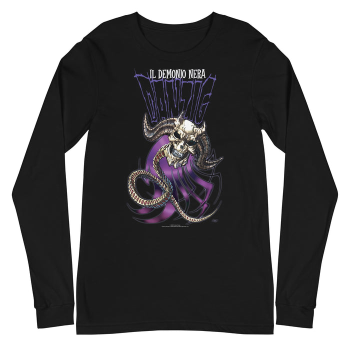 Danzig - Il Demonio Nera Long Sleeve T-Shirt - Black