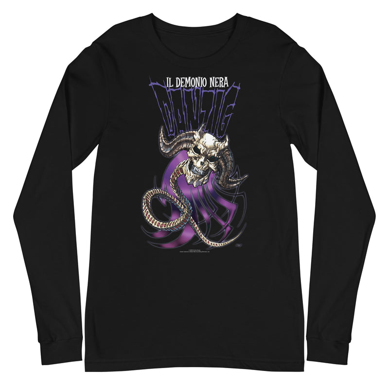 Danzig - Il Demonio Nera Long Sleeve T-Shirt - Black