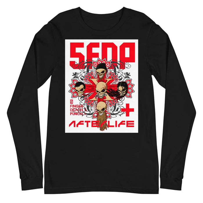 Five Finger Death Punch - 5X Long Sleeve T-Shirt - Black