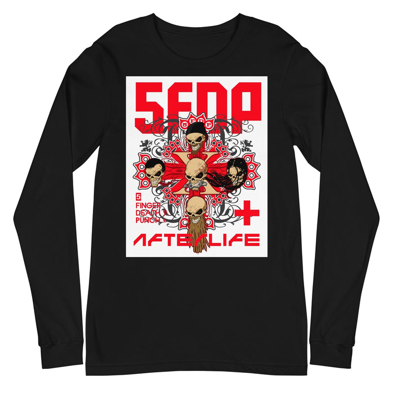 Five Finger Death Punch - 5X Long Sleeve T-Shirt - Black