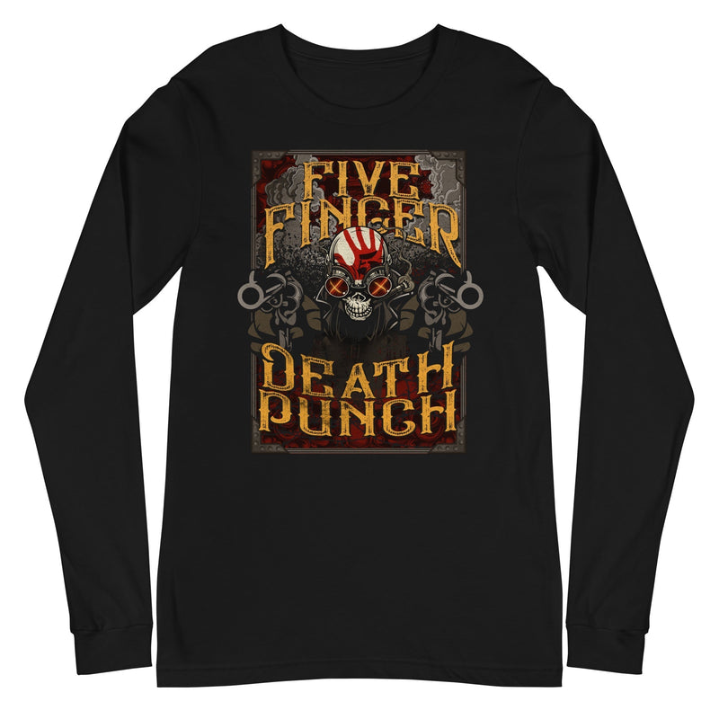 Five Finger Death Punch - Barrels Long Sleeve T-Shirt - Black