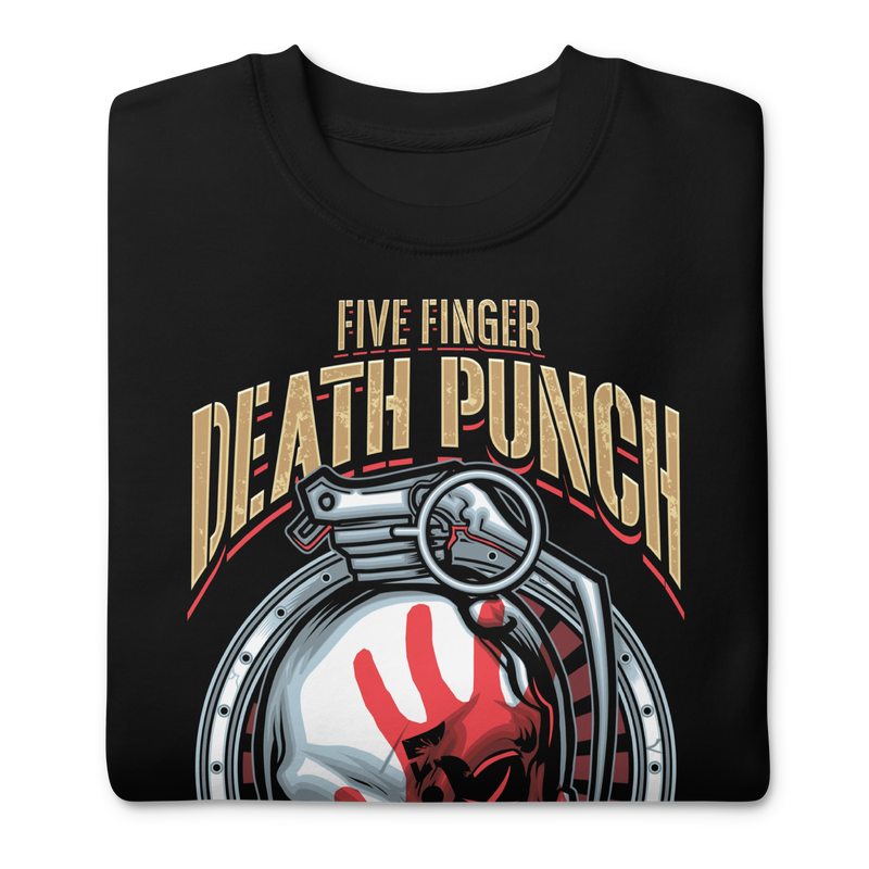 Five Finger Death Punch - Brass Knuckle Sweatshirt - Black