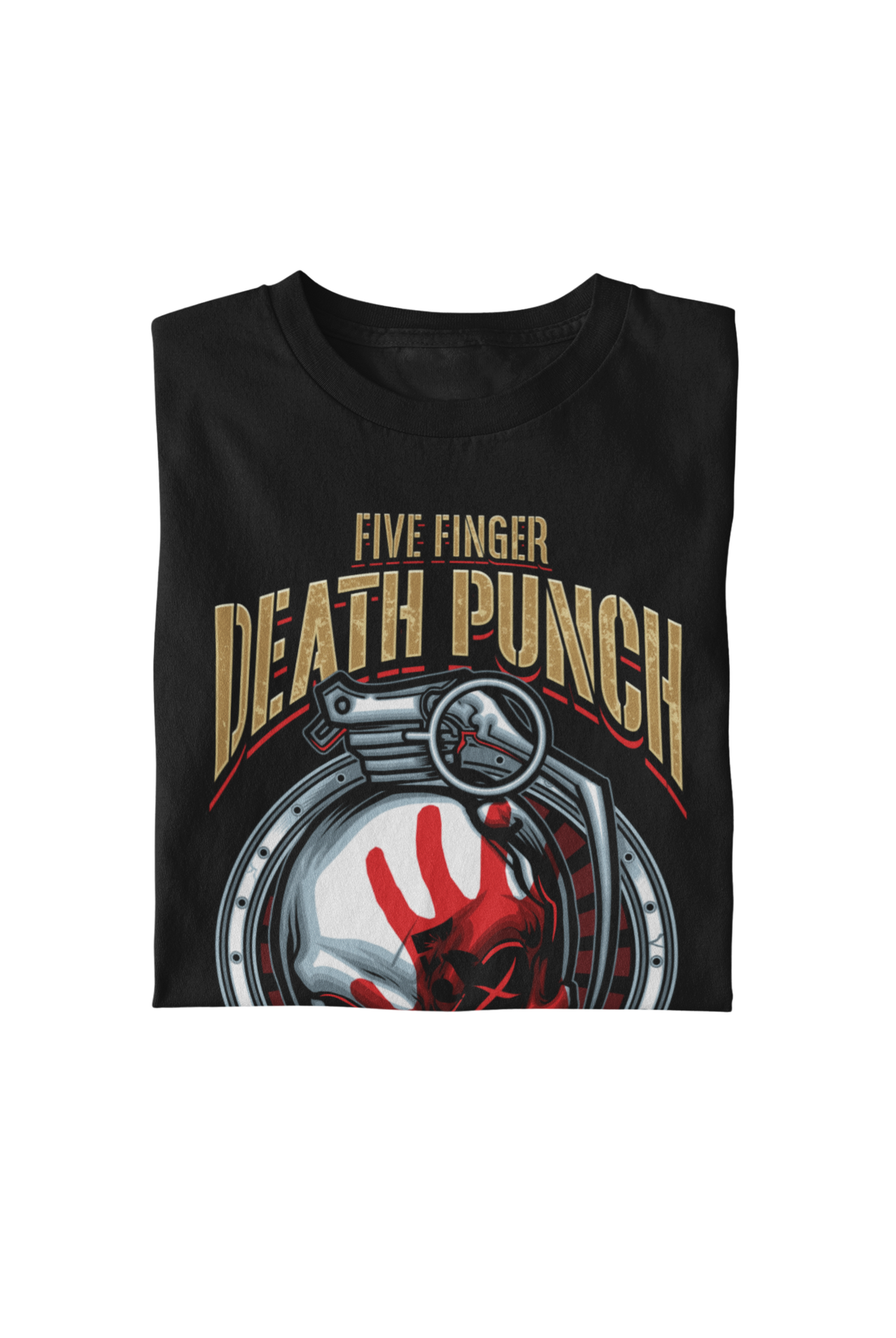 Five Finger Death Punch - Brass Knuckle T-Shirt - Black