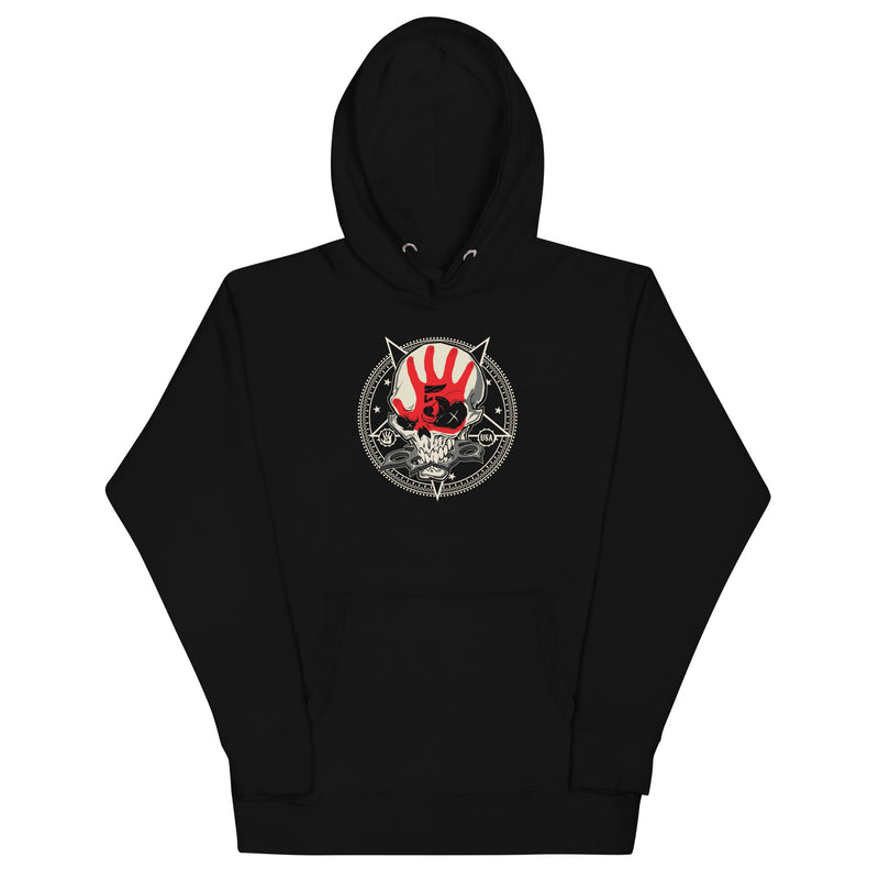 Five Finger Death Punch - Circle Logo Hoodie - Black