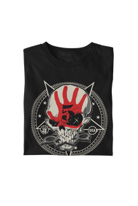 Five Finger Death Punch - Circle Logo T-Shirt - Black