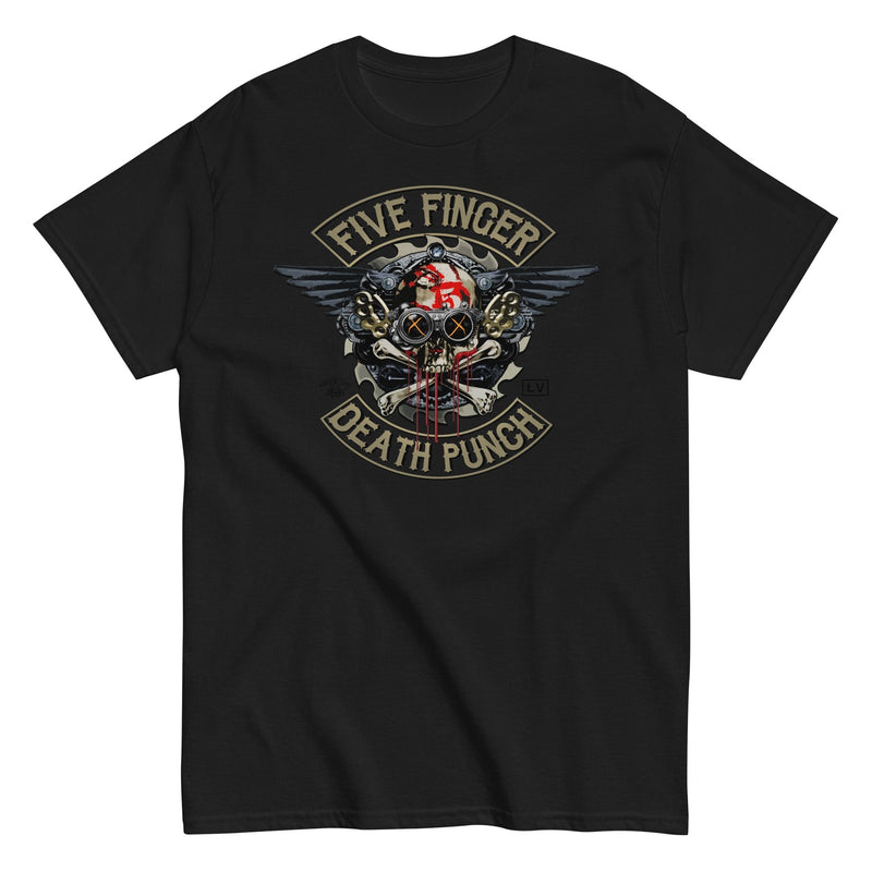 Five Finger Death Punch - Crossbones T-Shirt - Black