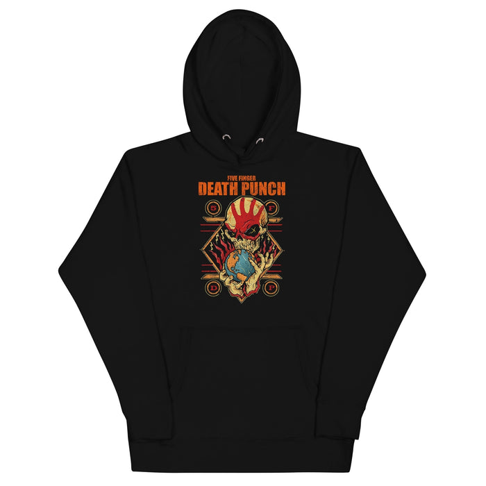 Five Finger Death Punch - Hand Skull Logo Hoodie - Black