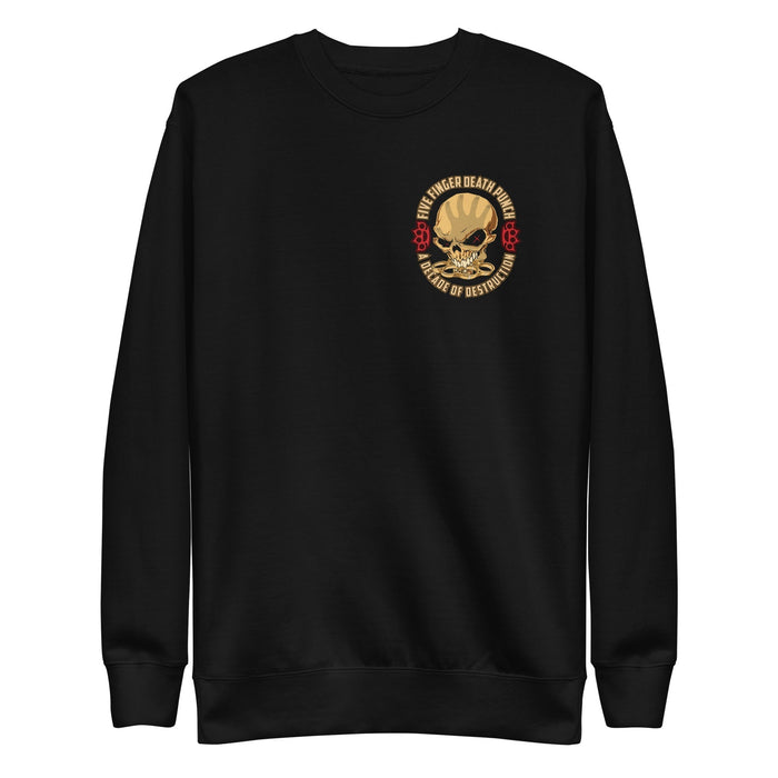 Five Finger Death Punch - Small Logo Sweatshirt - Black