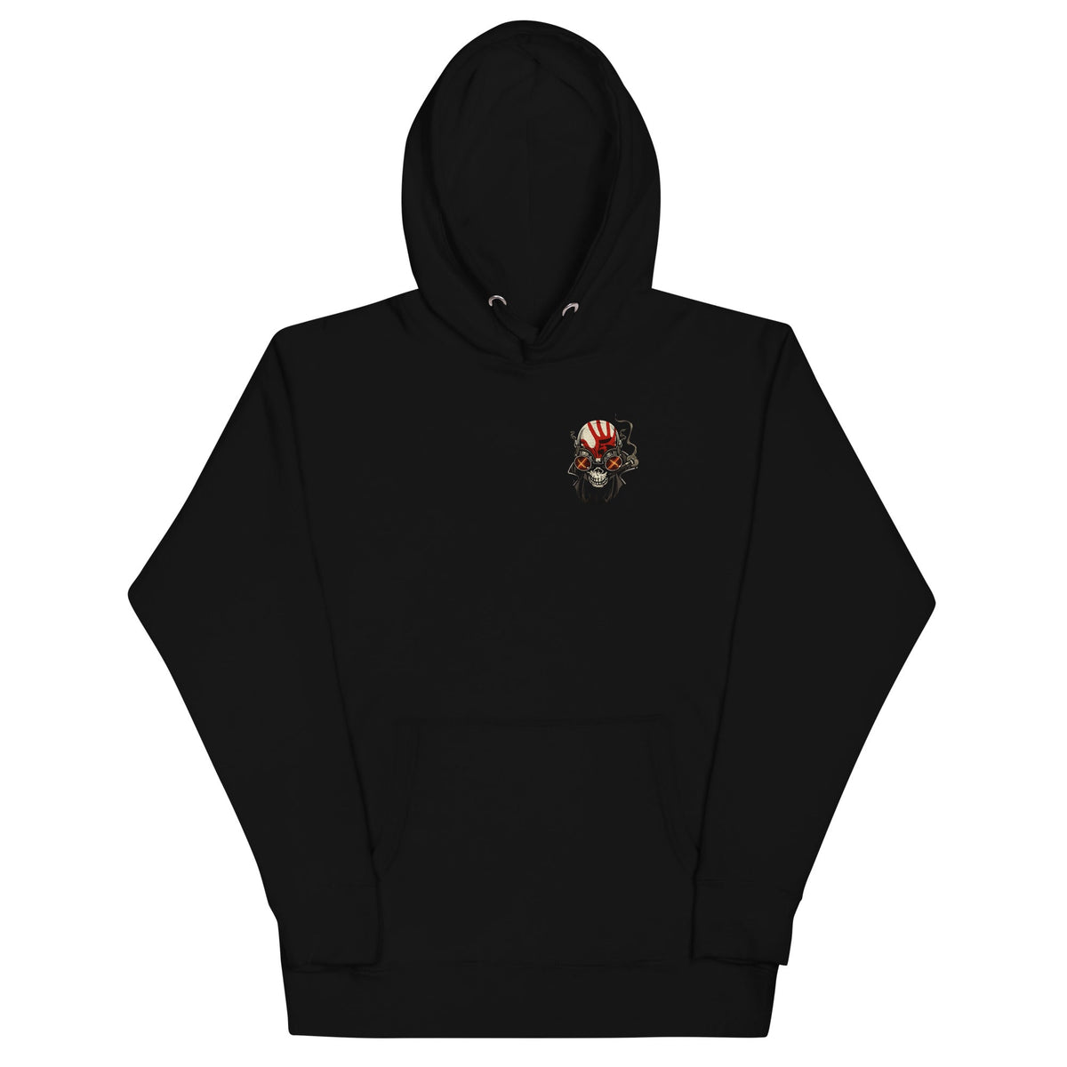 Five Finger Death Punch - Small Skull Hoodie - Black