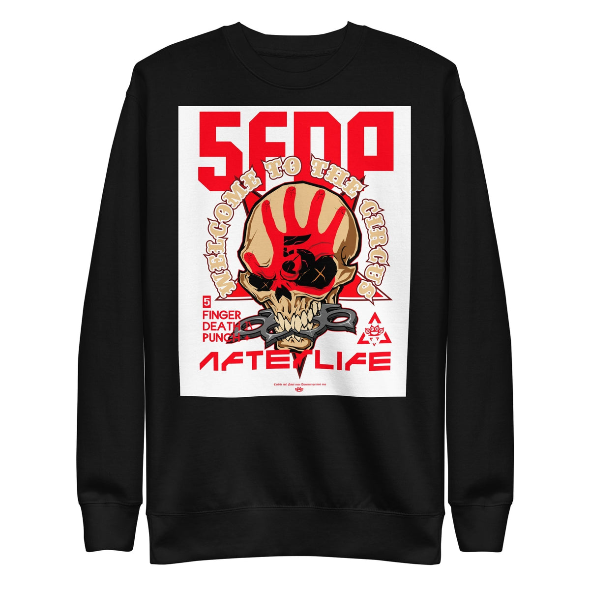 Five Finger Death Punch - Welcome to the Circus Sweatshirt - Black