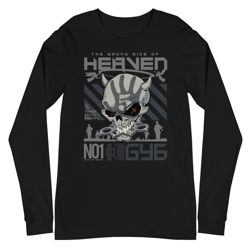 Five Finger Death Punch - Wrong Side of Heaven Long Sleeve T-Shirt - Black