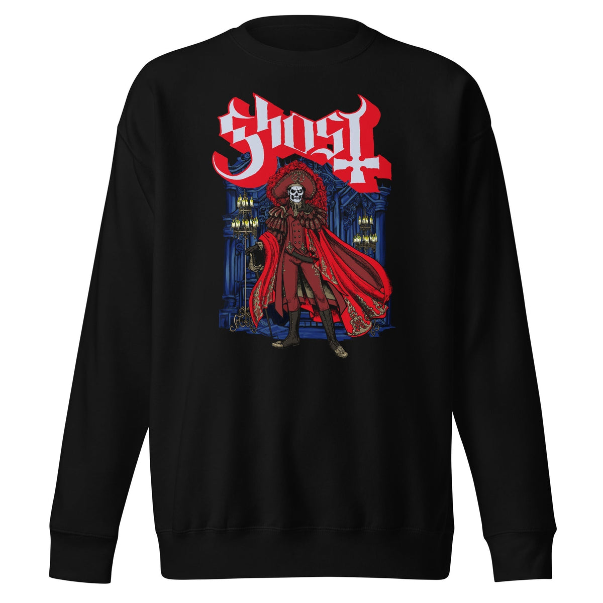 Ghost - Billowing Cape Sweatshirt - Black