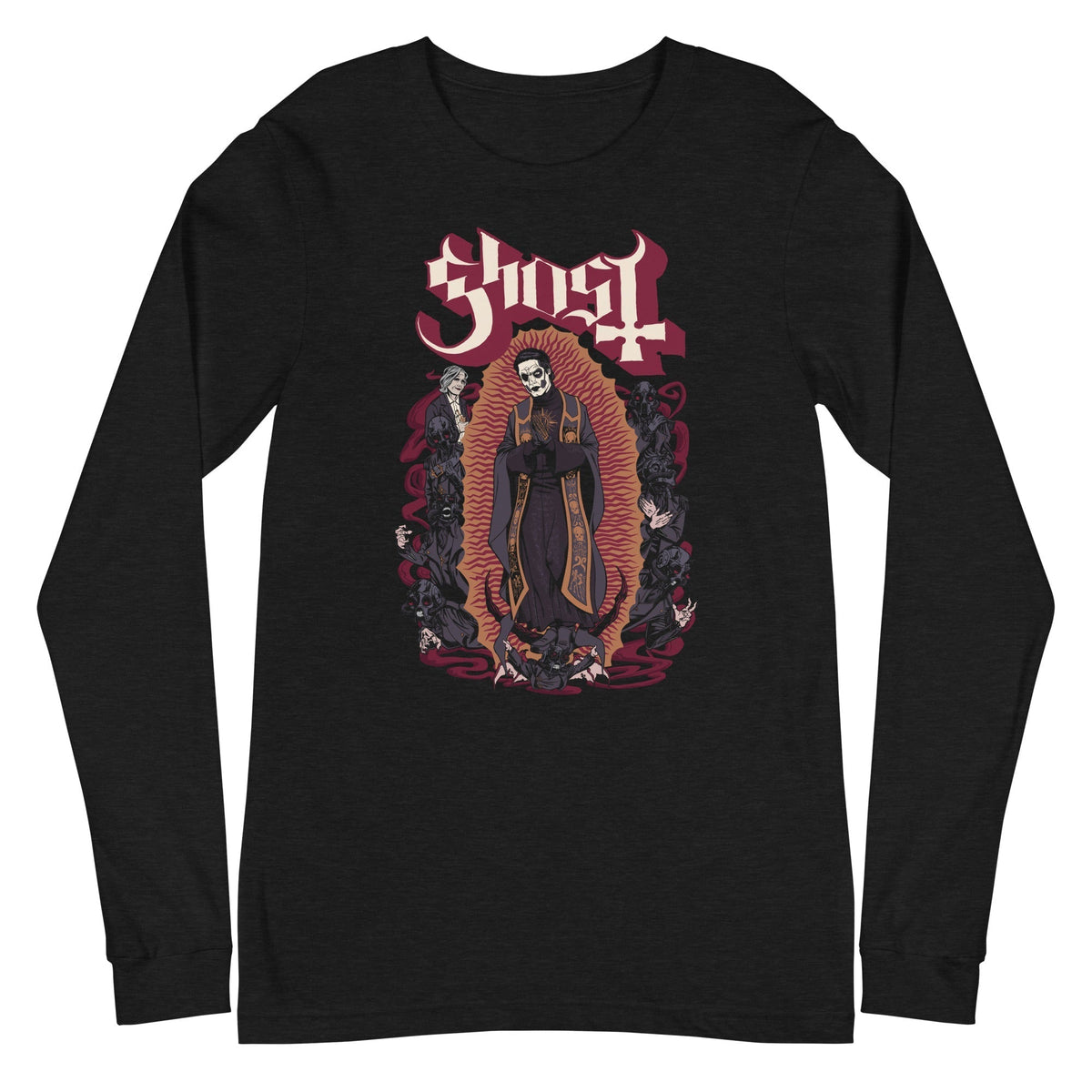 Ghost - Come With Me Long Sleeve T-Shirt - Black